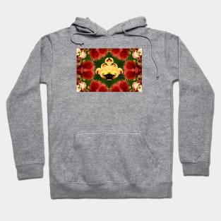 Parrot Family Flowers / Swiss Artwork Photography Hoodie